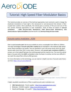 promotion of Aerodiode