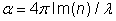 absorption coefficient