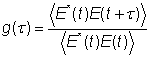 coherence function