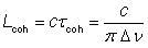 coherence length