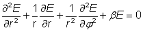 wave equation for fiber modes