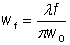 beam radius of focus after a lens