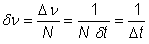 frequency resolution