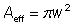 formula for mode area from mode radius