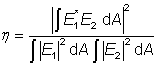 mode overlap integral