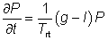 power evolution in a laser