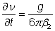 frequency slope of asymptotic parabolic rate