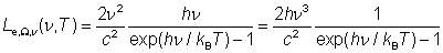 Planck's law