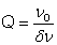 Q factor definition via bandwidth