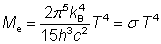 Stefan-Boltzmann law