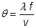 deflection angle of an AO deflector