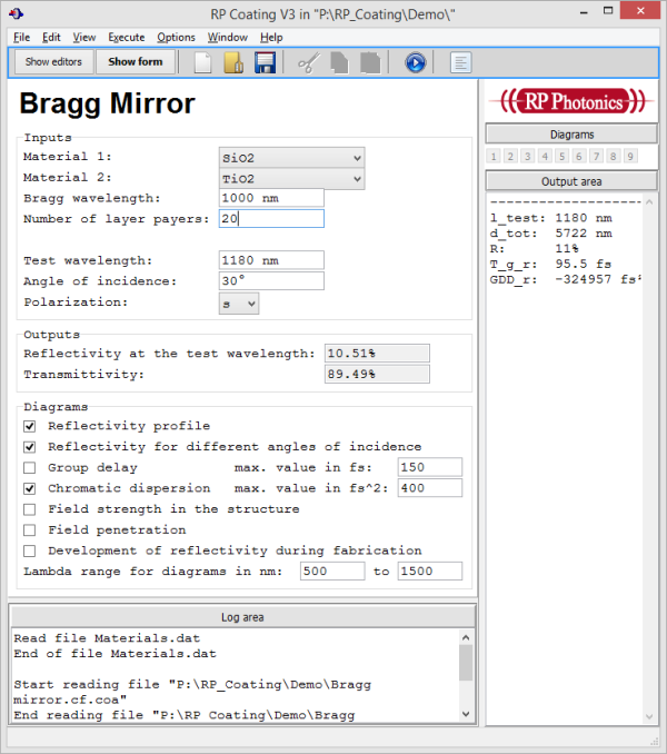 example for a custom form