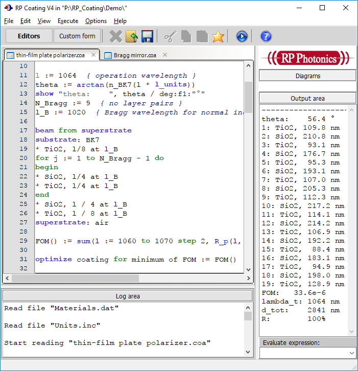 script editing in RP Resonator