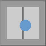 Dual-segment photodiode