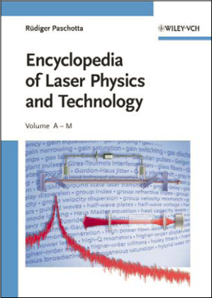 cover of the Encyclopedia of Laser Physics and Technology