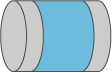 composite laser crystal with undoped end caps