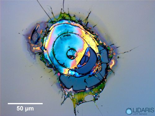 laser-induced damage