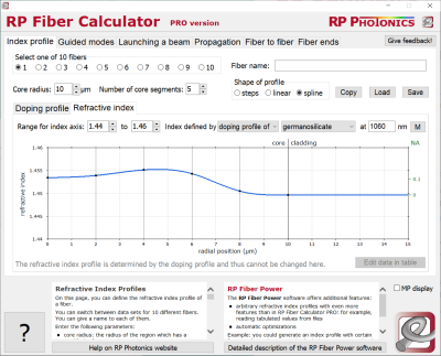 RP Fiber Calculator